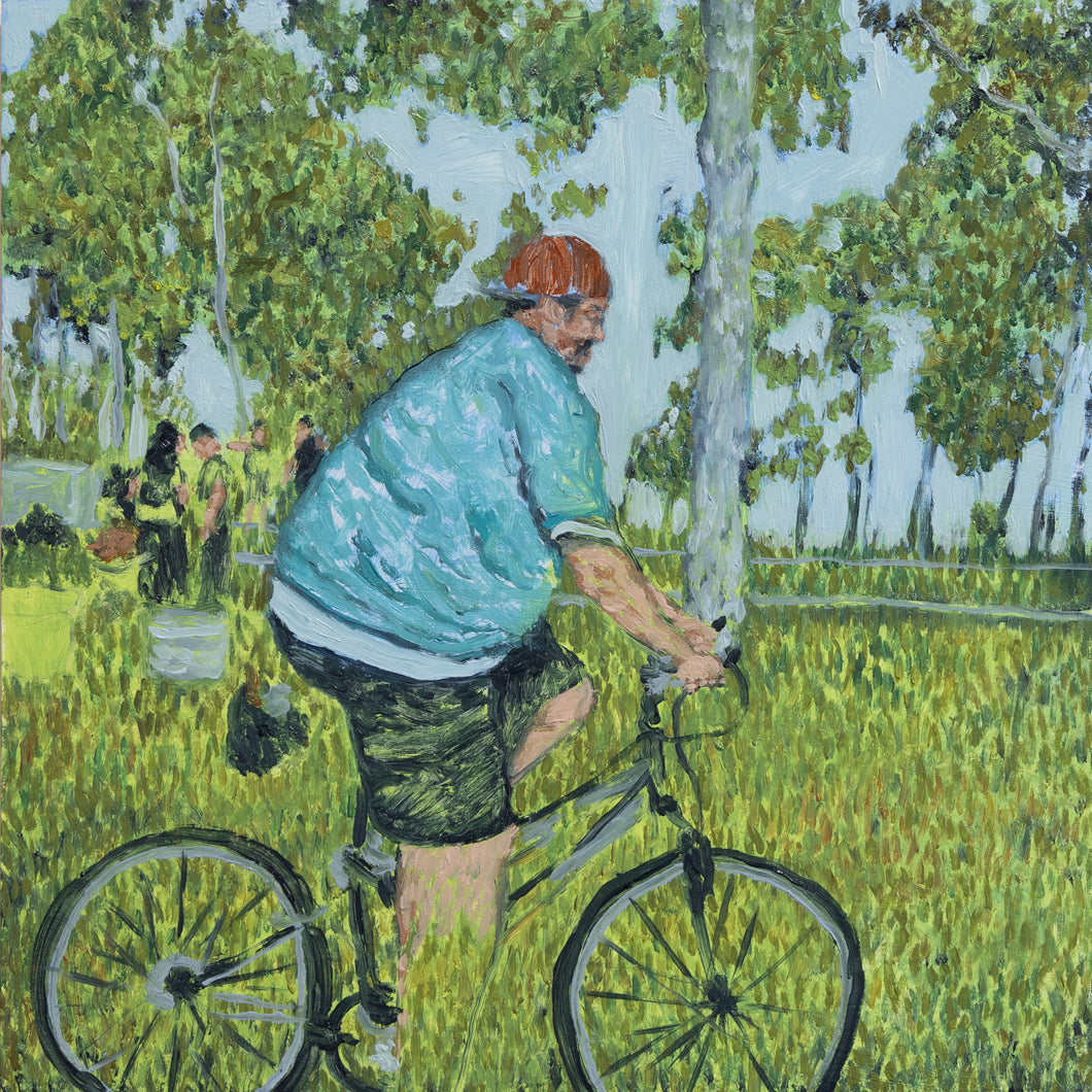 Carrillo, Saira - Dad on bike