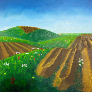 Rychener, Todd - Wildflowers and Plowed Fields