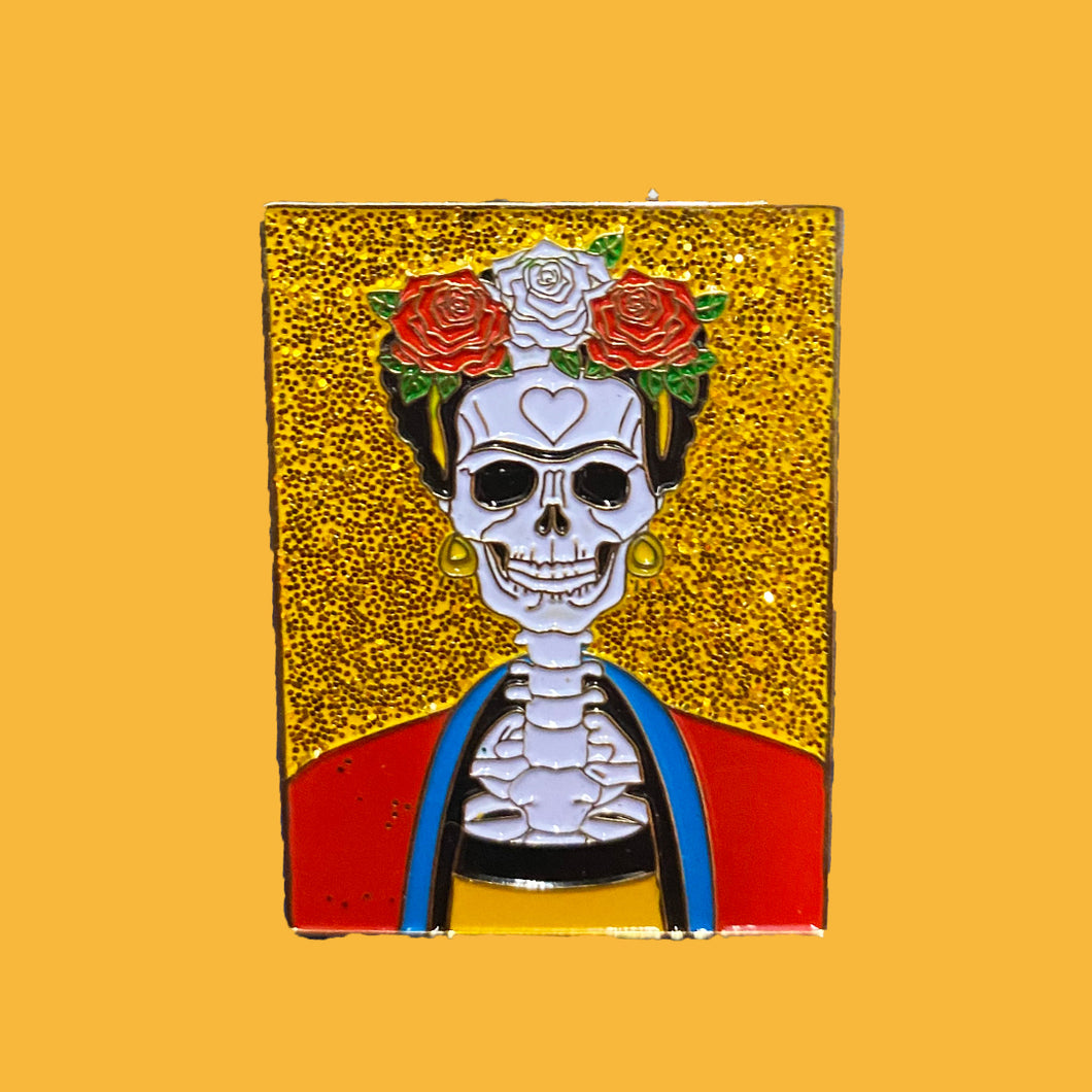 Frida Calavera Gold