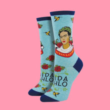 Load image into Gallery viewer, Women&#39;s &quot;Viva La Vida&quot; Frida Socks
